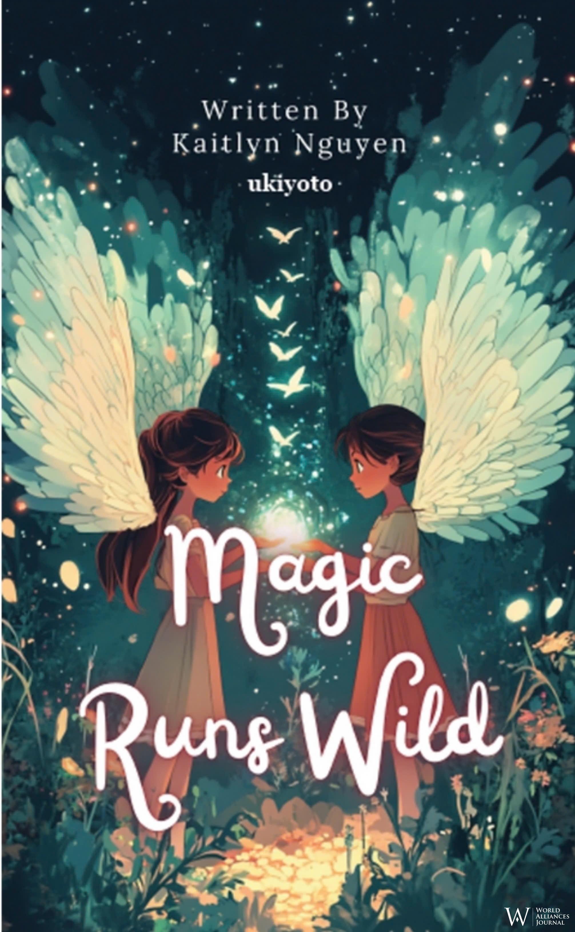 2. The cover of Kaitlyn Nguyen's novel Magic Runs Wild.jpg